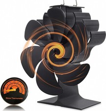 Wood Stove Fan, 6 Blade