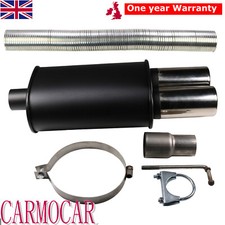 TWIN UNIVERSAL EXHAUST BACK