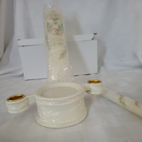 Ceramic wedding unity candle - unity,