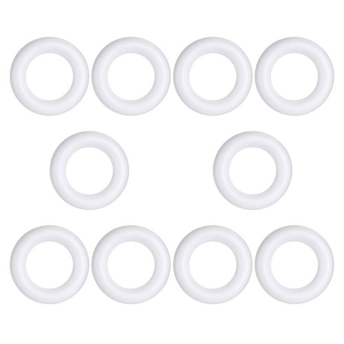10pcs foam wreath 7 round - 10pcs,
