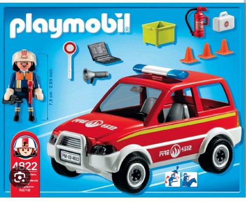 Playmobil 4822 fire chief - playmobil,