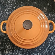Le Creuset Cast Iron Casserole 22cm  Dutch Oven Hazelnut Brown with Lid