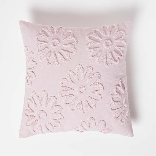 Filled tufted cushion 45x45cm - filled,