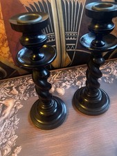 7 Inch EBONY antique Wooden