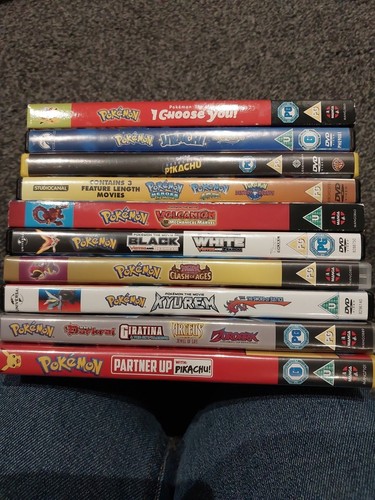 Job lot bundle pokemon dvds - lot,