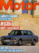 MOTOR MAGAZINE 03-NOV-84 - BMW