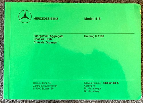 Parts catalog chassis - parts,