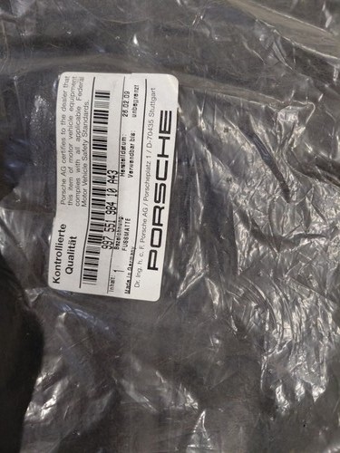 Genuine porsche 911 - porsche, floor