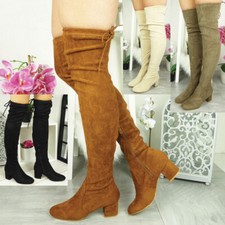 Ladies thigh high boots - high, womens
