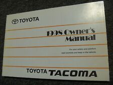 1998 Toyota Tacoma Pickup Truck Owner Operator Manual User Guide Limited xo