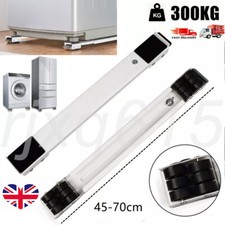 2 PCS Washing Machine Tumble Dryer Appliance Rollers Trolley Heavy Duty UK
