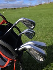 Mizuno Hot Metal Jpx 925 Pro Left Handed Golf Irons 5 To GW , KBS C-Taper Reg 