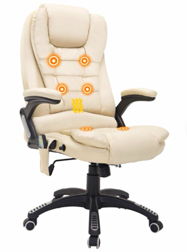 Beige heated vibrating - beige,