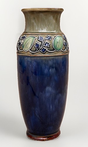 Royal doulton stoneware vase - doulton,