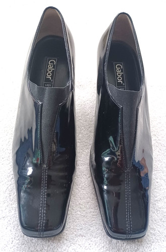 Ladies black patent - ladies,