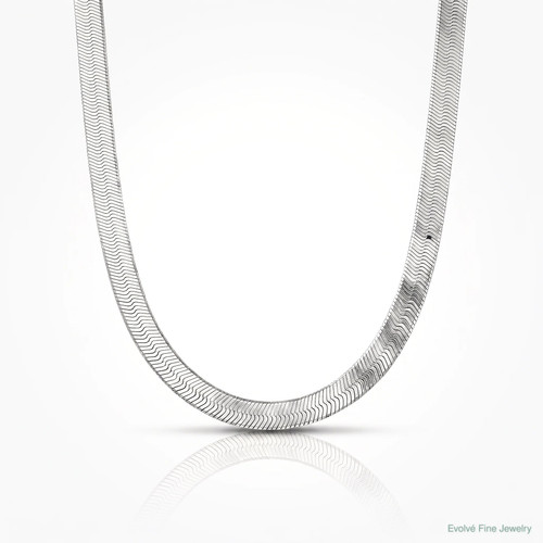 Sterling silver rhodium plated - silver, rhodium-plated