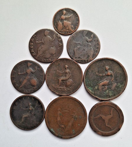 George iii iv copper - ii, &