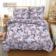100% Egyptian Cotton Printed Fitted Sheet Or Duvet Cover Single Double King Size