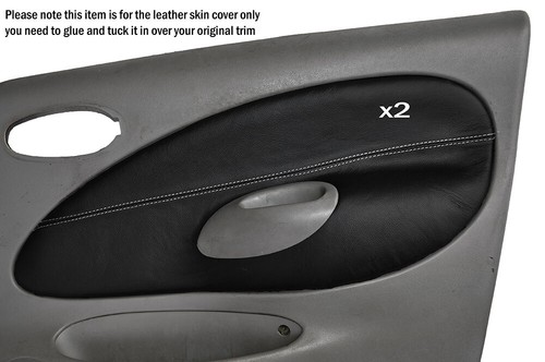 White stitch front door - stitch,