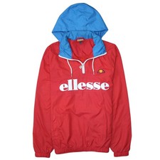 Ellesse Men's Red Blue Hooded