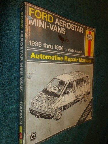 1986 1996 ford aerostar - aerostar, van