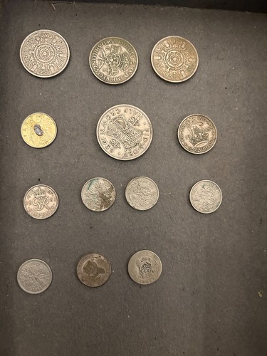 Vintage coins mixed - vintage,
