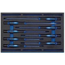 Draper 8 Piece LONG REACH Precision Slot/Torx/PH Mini Screwdriver Set 63399