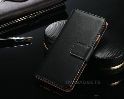 Genuine real leather - genuine, slim