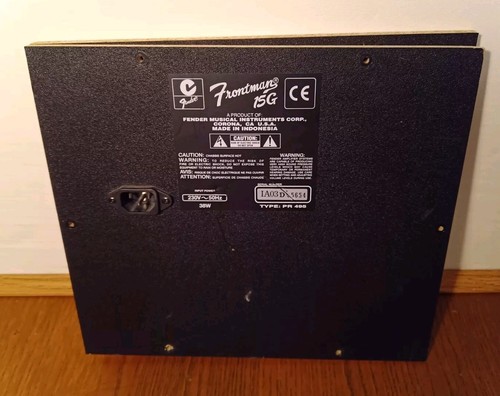 Fender frontman 15g - 15g, combo