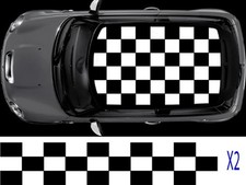MINI LARGE CHEQUERED FLAG ROOF