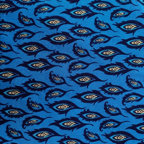 Small feathers blue peacock - small,
