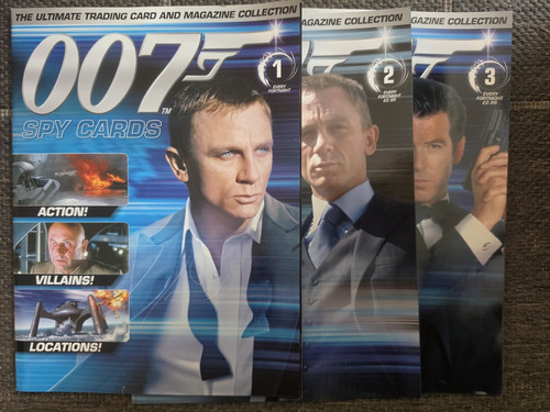 007 spy cards magazine - 007, |