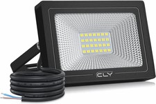 Cly 25W LED Floodlight,2100 Lumen IP66 Waterproof Security Lights, Upgrade 20W F