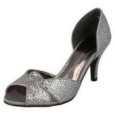 Ladies Slip On Heeled Shoes