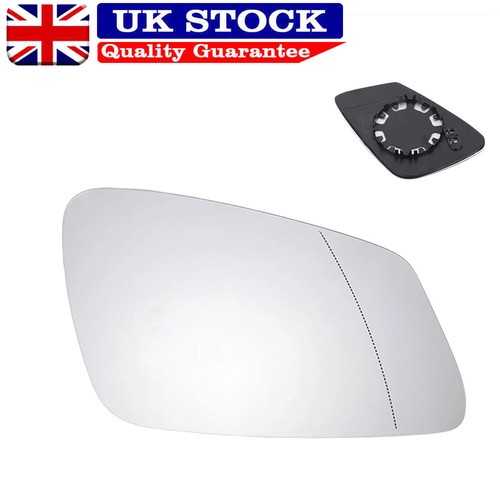 Right wing mirror glass heated - wing,