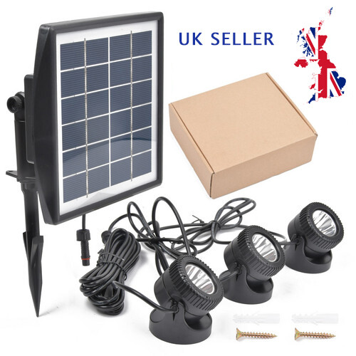 Solar rgb underwater spotlight - solar,