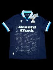 Scotland Rugby 2024-25 Hand Signed Squad Home Shirt 1