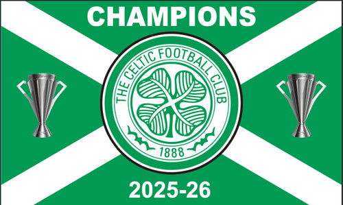 Celtic champions flag - champions,