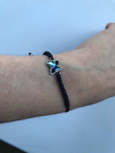 Made with swarovski pull - made, cord