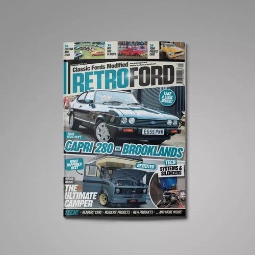 Retro ford magazine issue - magazine,