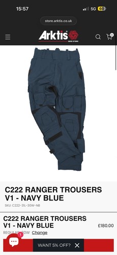 Arktis c222 ranger trousers - ranger,