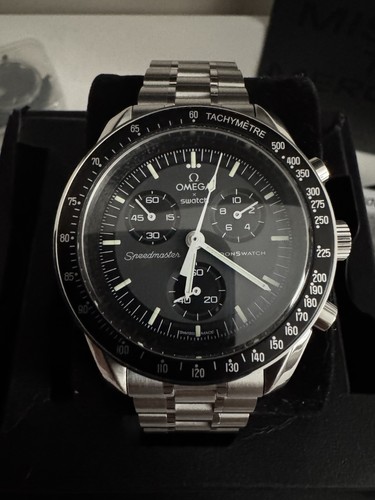 Genuine omega swatch mission - omega,