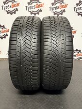 2x 235 55 R18 100H CONTINENTAL WINTER CONTACT TS850P M+S 3-5+mm TESTED