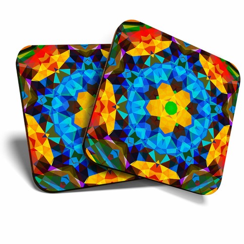 Coasters fun geometric - coasters,