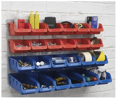 Bins wall mounted storage - 24,