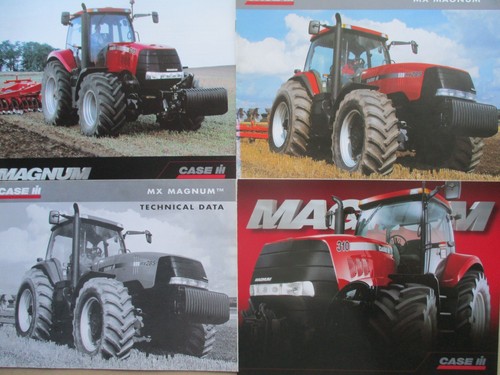 Case magnum tractor brochures - case,