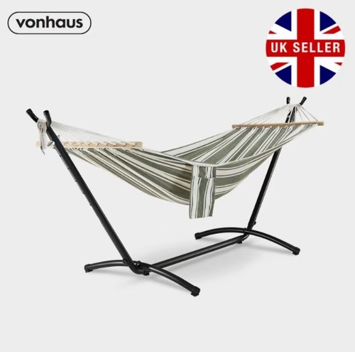 Vonhaus hammock with - hammock, stand