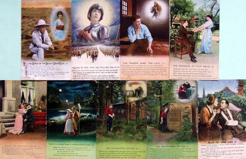 Postcards bamforth song - -,