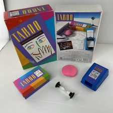 Taboo Board Game MB Games w