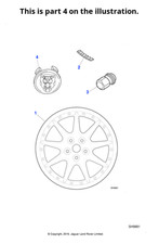 Jaguar Genuine Road Wheel